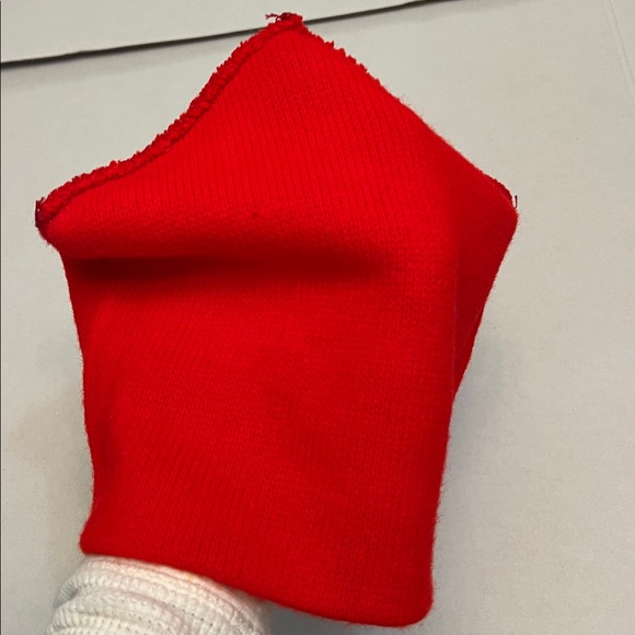 VINTAGE 80’s BUDWEISER KNIT BEANIE RED, WHITE & BLUE - Picture 3 of 7